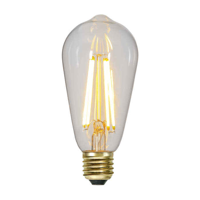 3 standen Edison lamp  - 6.5W 