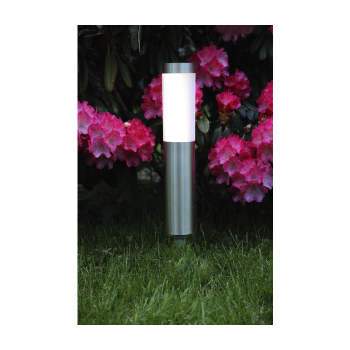 Solar Priklamp “Bollard Cordoba RVS’