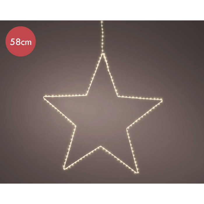 Kerstverlichting LED Ster 58CM - 175 lampjes