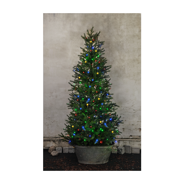 Easy fix kerstboom verlichting met 160 LED lampjes - 2m - RGB 