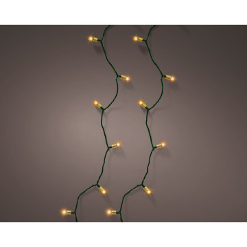 LED vintage string met twinkel effect 490 cm - 50LEDs