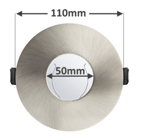 spot met een zaagmaat van 100mm